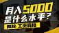商业财经简约轻设计B站大字风横版视频封面