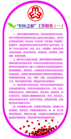 最新原创妇联制度宣传海报