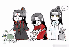 月红3434采集到渣反 魔道 天官