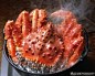 美味可口的香喷喷的大闸蟹美食图片 超级高清大分辨率的美食图片 热气沸腾的美食效果图