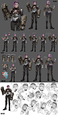 皮城执法官 蔚  2020赛季CG《战士》设计图——拳头Riot公司概念设计师 “杰森” 画作 Jason Chan