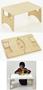 folding play table