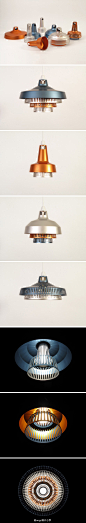 5种规格，铝合金材质，数据切割，阳极电镀，标准化的配件，n种组合的可能性，来自International Studio的Apollo灯具设计