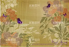 墙花  - 源文件下载【酷图网】手绘花纹,手绘背景,卡通背景,手绘元素,荷花,向日葵,玫瑰,手绘花边,花边,花纹,手绘图案,边框元素,相框,梦幻图案,梦幻背景,
