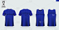 t-shirt sport mockup template design for soccer