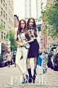 【少女时代Jessica、f(X) Krystal】姐妹花美国拍摄《1st LOOK》时尚大片 美若芭比