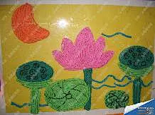 种子粘贴画