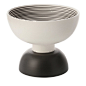 Small Black and White Centerpiece by Ettore Sottsass