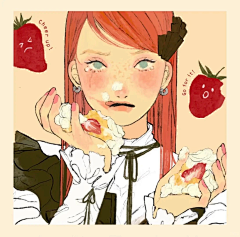 sunny-阿芒采集到日本satou画师