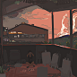 夕阳