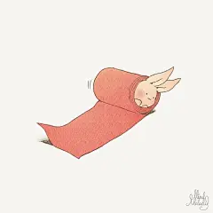 Mind Melody 儿童插画欣赏 萌 清新 泰国 手绘 可爱 兔子 儿童插画 