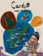 ：“海洋真是奇妙无比，有取之不尽的财富，海生植物做成的化-插画家园