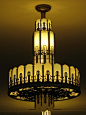 #Art Deco Chandelier - Myer...