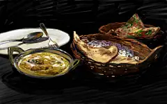 西安印刷厂-咸阳广告公司-广告创意-诸海波商业插画作品欣赏-食物篇设计创意欣赏