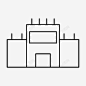 城堡建筑宫廷 UI图标 设计图片 免费下载 页面网页 平面电商 创意素材