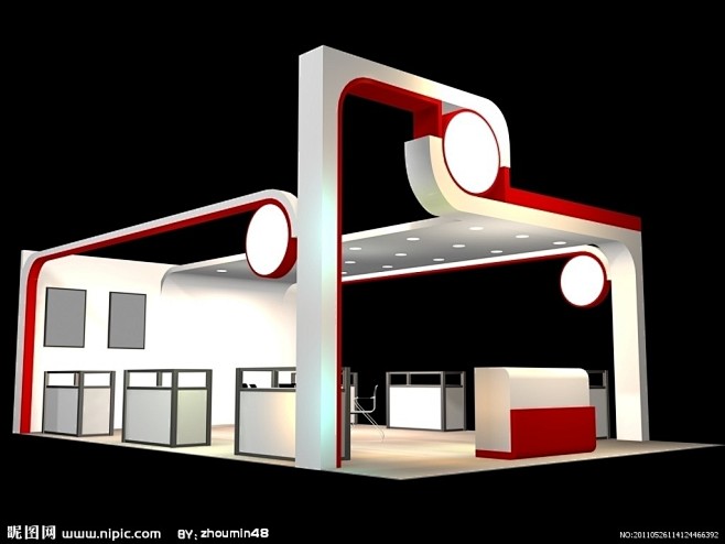 3D展览设计 展示模型 3D展厅设计 灯光 3D效果图 3D设计模型 MAX 模型 三维设计 展厅 展示 展示设计 展位 展会 会展 空间设计 ...