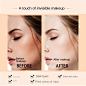 Sheer Refreshing Liquid Foundation , Concealer Natural Nude Makeup Bb Cream, Breathable Moisturizing Barrier Cream
