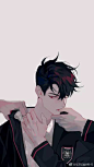 病娇男孩 | 韩国人气画师INPLICK【采集by,亦柒Yxn】