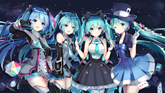 blue然采集到初音