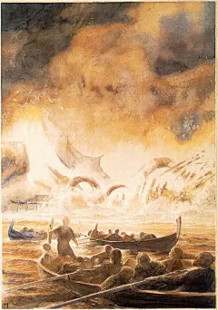 [奇幻插画大师Alan.Lee画集霍比特人及魔戒【jms动漫社吧】_百度贴吧