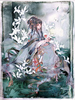 Dr_兔先生采集到水彩风插画