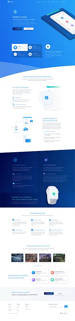Mobile Access Product Feature Page
by Oleg Melnykov 