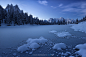 Nicola Bombassei在 500px 上的照片Frozen Lake in Dolomites