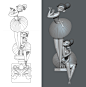 Digital sculpts for Las Fallas festival 2019.