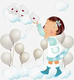 卡通小女孩 设计图片 免费下载 页面网页 平面电商 创意素材