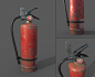 Fire extinguishers, Chunwei Chang : Fire extinguishers by Chunwei Chang on ArtStation.