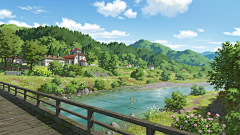梅鹏友采集到二次元场景