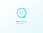 Liquid Music Player animation blue itunes gif player music water liquid fluid