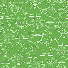 男孩和女孩无缝模式