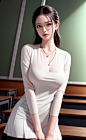 AI绘画美女多图系列13—实验室美女30+P（此系列专栏会持续更新不同风格美女图） - 知乎