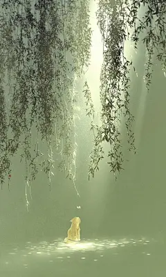 插画 风景 人物 森系 手绘 水彩 涂鸦 星空 唯美 意境 背景 二次元 小清新 治愈系
