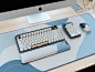 AZIO IZO intuitive wireless keyboard set offers wired & wireless setups for Mac & Windows