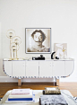 Fashionable home inspiration from Laura Naples and Kristen Giorgi of NG Collective #livingroom #homedecor #salvadordali #interiordesign: 