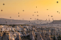 Hot Air Balloon at Cappadocia, Turkey.