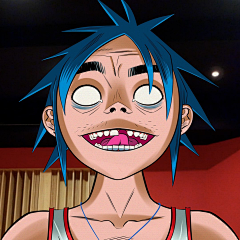 BUQIU不求采集到【画集】Gorillaz