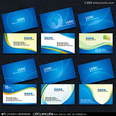 蓝色科技名片,企业名片,名片设计,设计,汇图网www.huitu.com