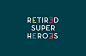 Retired Superheroes超市品牌形象VI设计