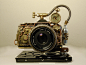 Steampunk camera by cybercrafts