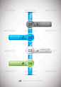 Infographic business timeline template vector illu - Infographics 