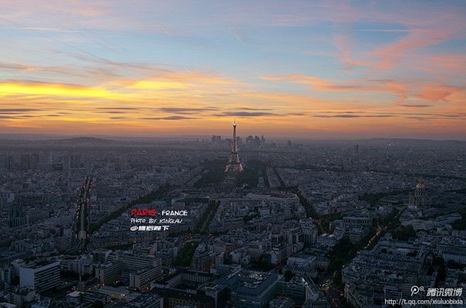 多到巴黎的人，喜欢登上艾菲尔铁塔俯瞰巴黎...
