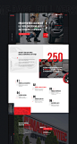 Auto automobile car landing minimal Minimalism UI ux Website