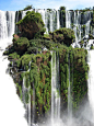 瀑布岛，上巴拉那，巴拉圭。。。。。
