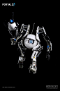 【模影殿】3A 传送门2 Portal2 Atlas蓝色 and P-body黄色 预定-淘宝网