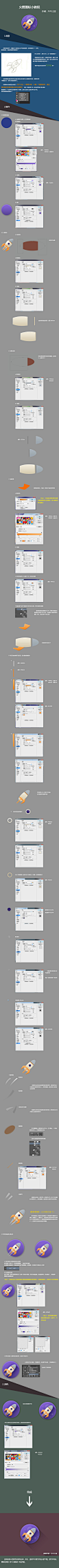火箭图标小教程