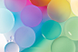 pink and orange balloons in close up photography