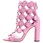 Step into summer style with FSJ Pink Open Toe Summer Booties. Designed with cut-out details and a chic block heel, these sandals add a trendy flair to your warm-weather look. Color: Pink Heel Type: Block heel Heel height: 3.9" / 99 mm approx Boot len